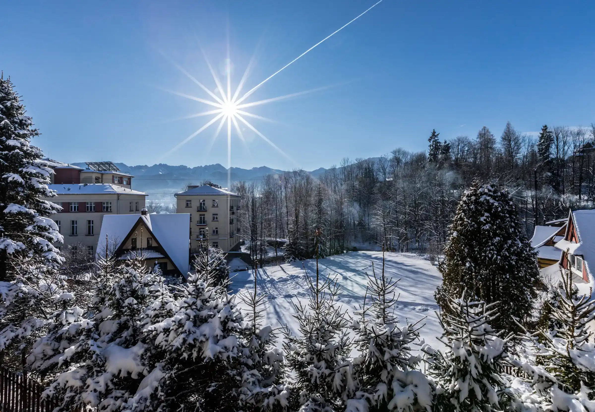 Apartamenty w Tatrach - tło